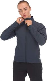 img 4 attached to ARCHAEUS Womens Full Zip Training Athletic Sports & Fitness