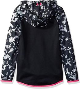 img 2 attached to 🔥 Cozy and Stylish: Under Armour Girls' Armour Fleece Logo Hoodie Wrapped in Comfort