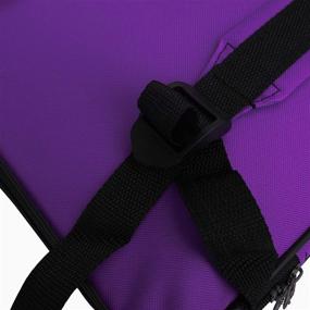 img 1 attached to Защитная водонепроницаемая портфельная сумка для искусства: чехол для холста, красок и блокнота вместе со специальным дизайном рюкзака - удобная сумка для хранения пигмента.