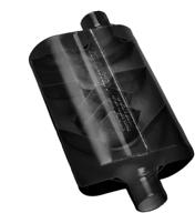 flowmaster 9530452 super 40 series muffler - enhanced performance with 3 in(c)/2.5 out(d) diameter logo