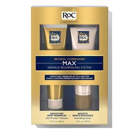 img 2 attached to RoC Retinol Correxion Max Wrinkle Resurfacing Anti-Aging Skin Care System: Set of 2 - Enhance Your Skin with Powerful Retinol Formula!