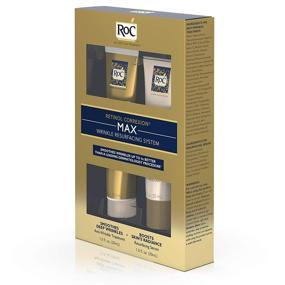 img 1 attached to RoC Retinol Correxion Max Wrinkle Resurfacing Anti-Aging Skin Care System: Set of 2 - Enhance Your Skin with Powerful Retinol Formula!