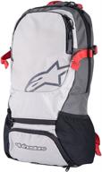 alpinestars faster back black steel outdoor recreation and camping & hiking logo