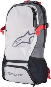 img 4 attached to Alpinestars Faster Back Black Steel Outdoor Recreation and Camping & Hiking