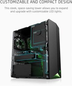 img 1 attached to 💻 HP Pavilion Gaming PC, AMD Ryzen 3 5300G, 8GB RAM, 256GB SSD, Windows 10 Home, Wi-Fi 5 & Bluetooth 4.2, 9 USB Ports, Pre-Built Gaming PC Tower, Mouse and Keyboard (TG01-2010, 2021)