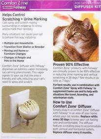 img 1 attached to Enhanced Relaxation with Comfort Zone Cat Calming Diffuser Kit