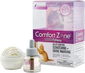 img 4 attached to Enhanced Relaxation with Comfort Zone Cat Calming Diffuser Kit