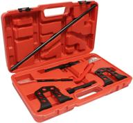 🔧 efficient engine overhead valve spring tool set - compatible with ford, bmw, honda, toyota. remover and installer kit logo
