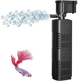 img 4 attached to 🐠 Enhanced SEO: EmmaWu Jeneca IPF-180 Submersible Filter 300 GPH Aquarium Internal Filter | Ideal for Fish and Turtle Tanks, Ponds (Up to 100 Gallons) | Complete Chemical, Physical, and Biological Filtration