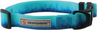 🐶 skipdawg durable dog collar print: heavy duty pvc/nylon with buckle – easy to clean & adjustable for small, medium, and large dogs logo