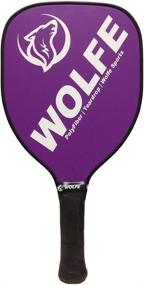 img 1 attached to Wolfe Teardrop Pickleball Paddle Purple