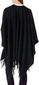 img 3 attached to Womens Poncho Cardigan Breezy Lane