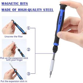 img 1 attached to 🔧 Lifegoo 170pcs Precision Screwdriver Set & Repair Tool Kit: Ideal for Electronics Repair, Computer, MacBook, iPhone, Xbox, and More!