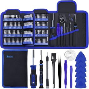 img 4 attached to 🔧 Lifegoo 170pcs Precision Screwdriver Set & Repair Tool Kit: Ideal for Electronics Repair, Computer, MacBook, iPhone, Xbox, and More!