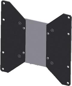 img 1 attached to 📺 MORryde TV Mount Adapter Plate - 200 x 200: Enhance Your TV Mounting Experience!