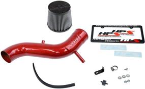 img 1 attached to HPS 837-571R Red Cold Air Intake Kit Cool Long Ram CAI