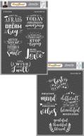 craftreat inspirational stencils painting canvas logo