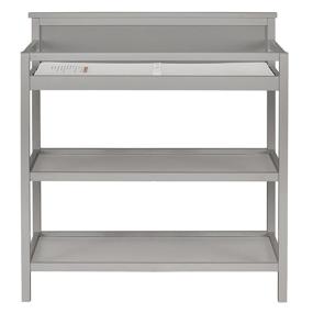 img 3 attached to 🌙 Dream On Me Jax Universal Changing Table in Pebble Grey - Convenient and Spacious (34x20x40 Inch, Pack of 1)