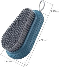 img 3 attached to Soft Laundry Clothes Shoes Scrubbing Brush - 🧽 Ideal for Bathrooms, Bathtubs, Carpets, Sinks, Curtains, and Tablecloths