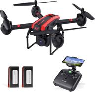 📷 high definition 1080p camera drones for all ages - sanrock upgrade x105w fpv drone with extended flight time, dual batteries, effortless control, and advanced features logo