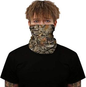 img 1 attached to 🌺 Stylish Ainuno Bandana Balaclava: Essential Women's Motorcycle Accessory!