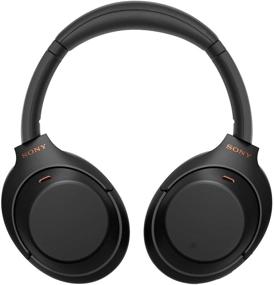 img 1 attached to 🎧 Sony WH-1000XM4 Wireless Noise Canceling Over-Ear Headphones (Black) - Bundle with Focus 10,000mAh Ultra-Portable LED Display Wireless Quick Charge Battery Bank for Optimal Performance