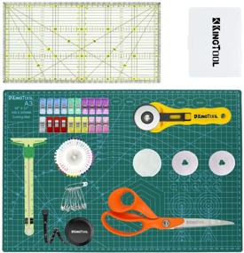 img 4 attached to 🧵 Discover the KingTool 78 Pcs Ultimate Sewing Starter Kit - Ideal for All Your Fabric Sewing Projects!