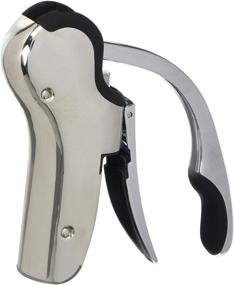 img 3 attached to 🍾 Compact Vertical Corkscrew Wine Opener with Foil Cutter - Stainless Steel Bottle Opener for Effortless Uncorking