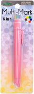 🖍 sullivans 372mmp-37244 pink multi-purpose marking pencil with water-soluble formula logo