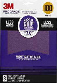 img 1 attached to 3M Advanced Grit No-Slip Sandpaper (25180P)