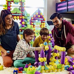 img 1 attached to 🧱 Explore Endless Fun with Blockaroo Magnetic Foam Building Blocks