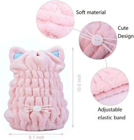 img 2 attached to Ohequbao Absorbent Elastic Microfiber Pack Cat