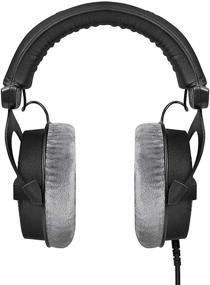 img 2 attached to Beyerdynamic DT 990 PRO: Premium Studio Monitor Headphones - Open-Back Stereo Design, Wired (80 Ohm, Grey)