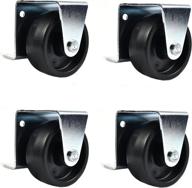 🛏️ combo solutions caster wheels: durable steel zinc frames for trundle beds (pack of 4) logo
