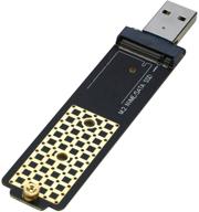 riitop m.2 to usb adapter: nvme (pci-e) m key ssd & (b+m key sata based) ngff ssd reader card - usb 3.0 compatible logo
