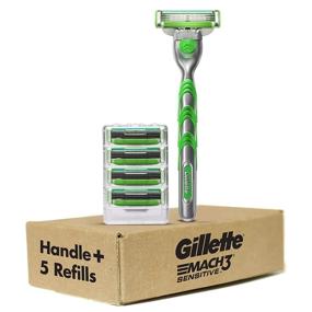 img 4 attached to Gillette Mach3 Sensitive Handle Refills