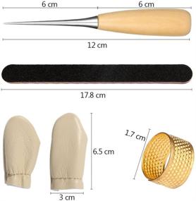 img 3 attached to Enhance Your Leather Crafting with High-Quality Upholstery Drilling Accessories