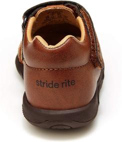 img 2 attached to Сандалии Stride Rite Archie коричневые мальчики'a обувь