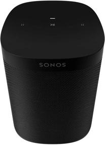 img 3 attached to Sonos One SL - Two Room Set: The Exceptional Microphone-Free Speaker for Music and More - Black