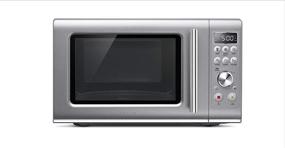 img 4 attached to Микроволновая печь Breville BMO650SIL Compact Wave Soft Close в серебристом цвете - Оптимизируйте свой поиск!