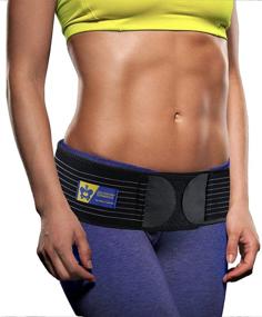 img 4 attached to 🩺 Small/Medium Everyday Medical SI Belt - Sacroiliac Joint Brace for Men and Women I Hip Support Belt - Relieve Si Joint, Pelvis, Sacral, Sacrum, Hip and Sciatica Pain - Support and Comfort