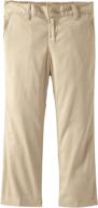 👖 dickies stretch straight desert 18 girls' clothing, pants, and capris logo