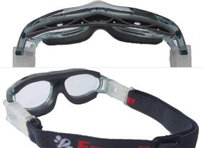 img 2 attached to 🔥 Unisex Kids Sports Safety Glasses Protective Goggles for Basketball and Soccer - Freebee