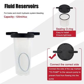 img 1 attached to Автомобильный инструмент для слива/отвода жидкости на мотоцикле "AutoWanderer Tool Bleeder Bleeding Motorcycle
