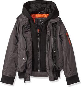 img 1 attached to Stylish and Durable: URBAN REPUBLIC Boys Poly-Twill Jacket for Trendy Urban Fashion