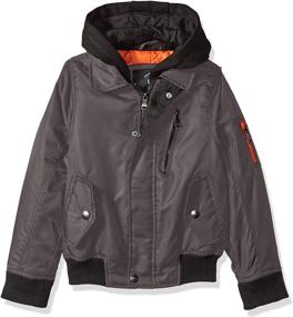 img 2 attached to Stylish and Durable: URBAN REPUBLIC Boys Poly-Twill Jacket for Trendy Urban Fashion