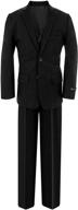 👔 charcoal boys' formal dresswear suit - boys' clothing for special occasions logo