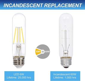 img 1 attached to 💡 Simba Lighting Filament Equivalent Decorative Bulb