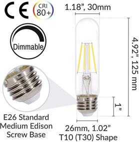 img 3 attached to 💡 Simba Lighting Filament Equivalent Decorative Bulb