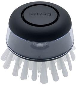 img 1 attached to Farberware Soap Dispensing Brush Black